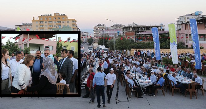 Şahin, Nurdağlılarla iftarda bir araya geldi