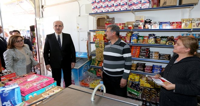 Şahin, referandum çalışmalarını sürdürüyor