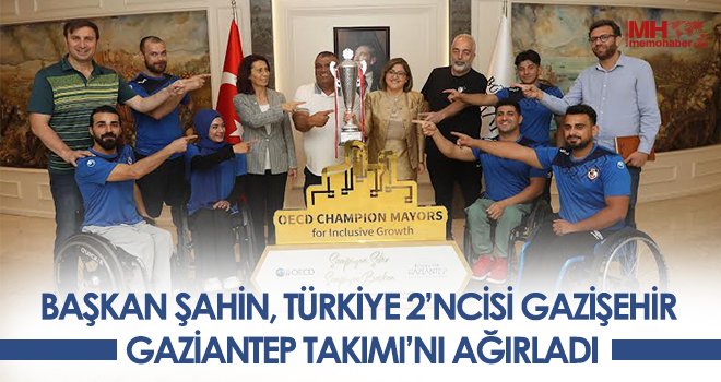 Şahin, Türkiye ikincisi Gazişehir Gaziantep takımını ağırladı