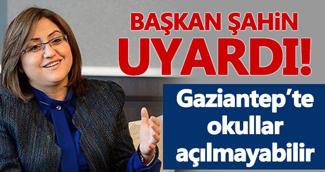 Şahin: Vaka sayıları artmaya devam ederse okulları açamayız