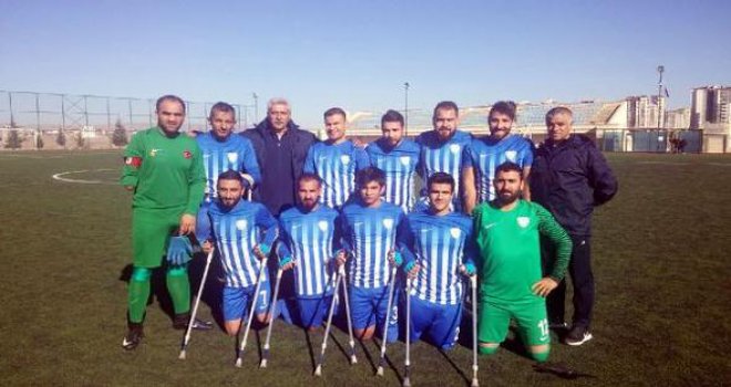 Şahinbey Ampute, 3 puanla döndü