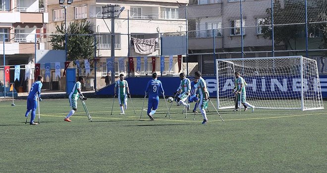 Şahinbey Ampute, deplasmandan 3 puanla döndü