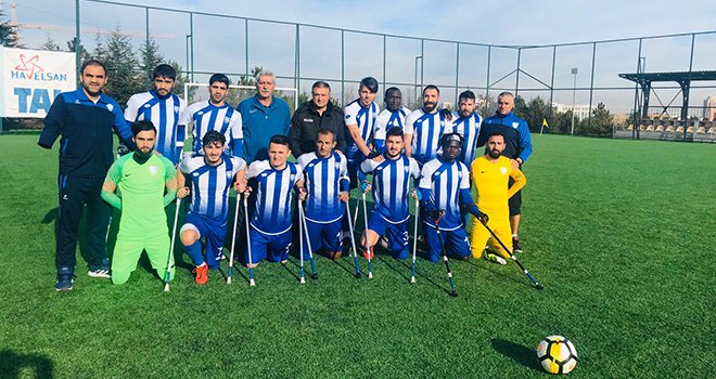 Şahinbey Ampute Deplasmandan Galibiyetle Döndü: 1-0
