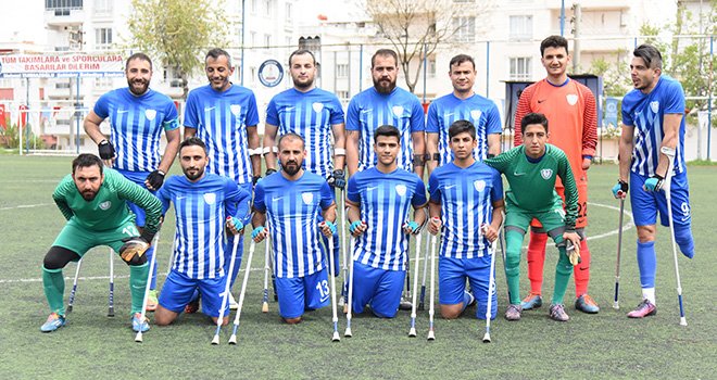 Şahinbey Ampute kendi evinde fark attı 8-1