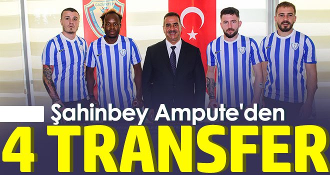 Şahinbey Ampute'den 4 transfer