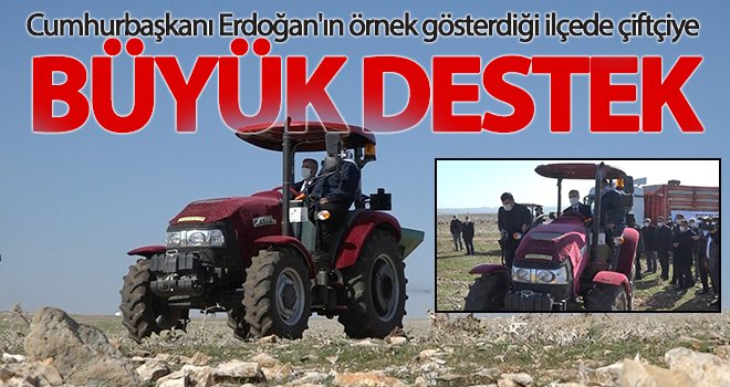 Şahinbey Belediyesi 75 milyon metrekarelik mera alanında gübreleme yapıyor