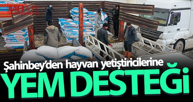 Şahinbey Belediyesi hayvan yetiştiricilerinin yüzünü güldürüyor