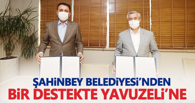 Şahinbey Belediyesi Yavuzeli’ne 130 bin metrekare yol yapacak