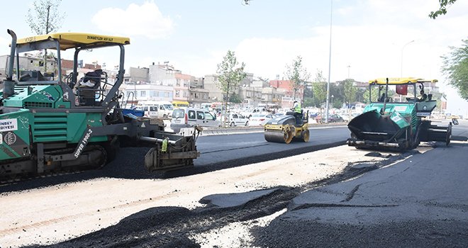 Şahinbey Belediyesi'nde asfalt çalışmaları sürüyor