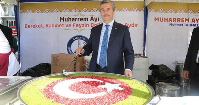 Şahinbey Belediyesi’nden 350 bin kişiye Aşure 