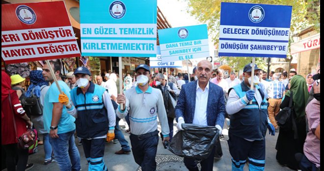 Şahinbey Belediyesi'nden çevre duyarlığı 