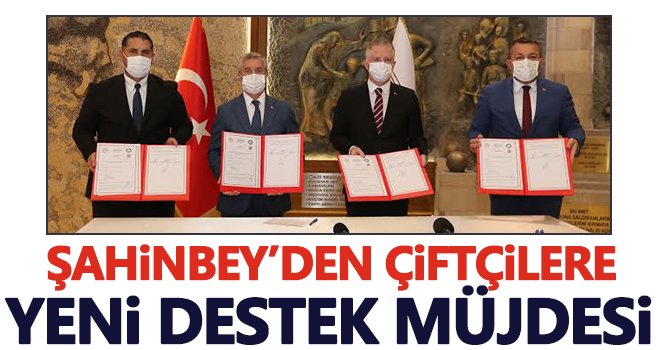 Şahinbey Belediyesi’nden çiftçilere yeni destek