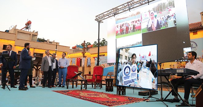 Şahinbey Belediyesi'nin iftar sofrası Gazze'de
