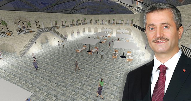 Şahinbey, Mecidiye Han'nı günümüze kazandırıyor 