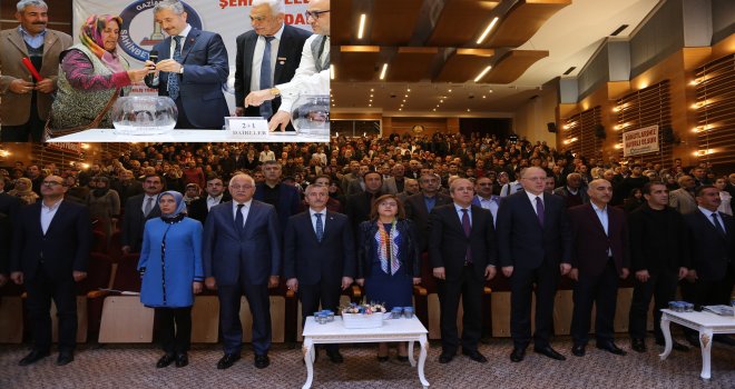 Şahinbey Şehit Ailelerini ve Gazileri konut sahibi yaptı