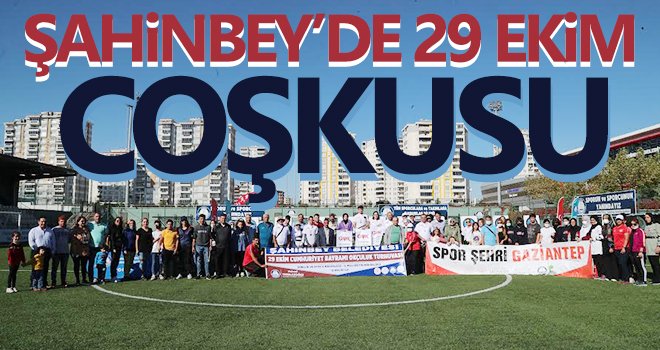 Şahinbey'de 29 Ekim coşkusu