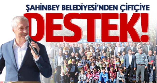 Şahinbey'de 4 bin ton buğday tohumu dağıtılıyor