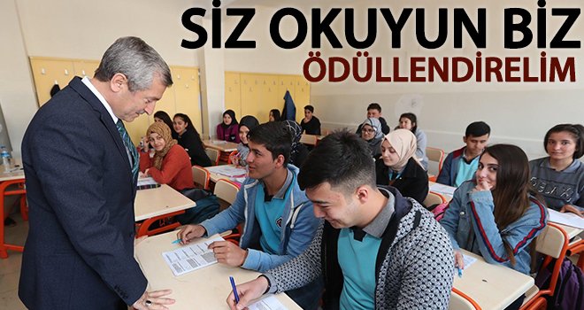 Şahinbey'de ödüllü kitap okuma yarışması..
