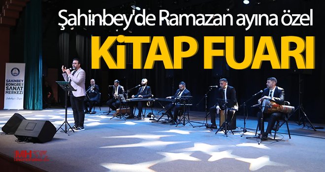 Şahinbey'de Ramazan ayına özel kitap fuarı