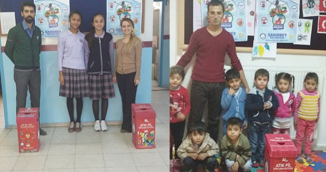 ŞAHİNBEY’DEN ATIK PİL KAMPANYASI