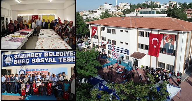 Şahinbey'den Burç'a dev sosyal tesis