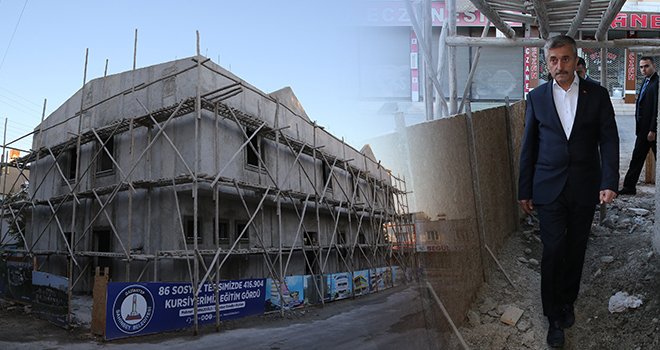 Şahinbey'den İstiklal mahallesine taziye evi