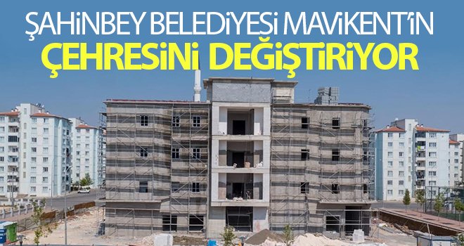 Şahinbey'den Mavikent'e bir tesis daha