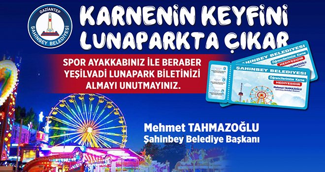 Şahinbey'den öğrencilere bir hediye daha