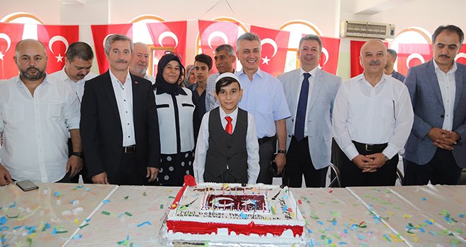 Şahinbey'den şehit çocuğuna doğum günü süprizi