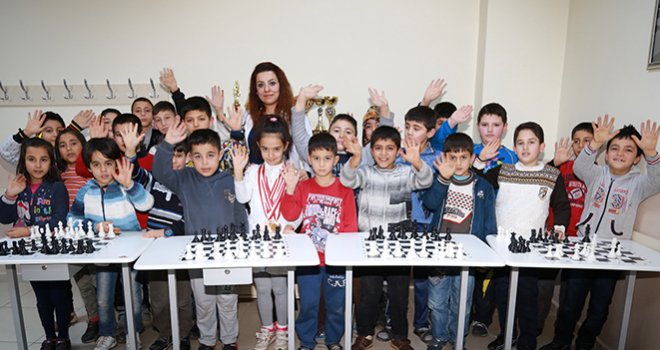 ŞAHİNBEYLİ ÇİĞDEM SATRANÇTA İL BİRİNCİSİ OLDU