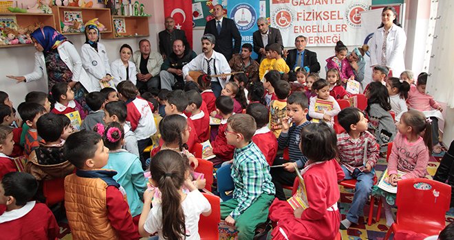 Şahinbeyli minikler ve engelliler bir arada