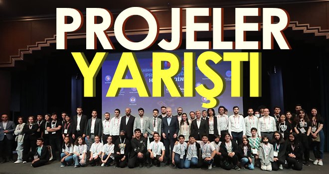 Şahinbeyli öğrencilerin projeleri yarıştı