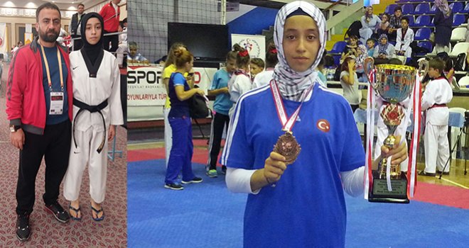 ŞAHİNBEYLİ SPORCU MİLLİ TAKIMDA