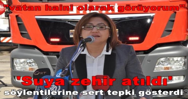 Şahin'den su kesintisi haberlerine zehir zemberek sözler