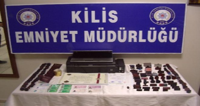 Sahte Belge Düzenleyen Suriyeli Gözaltına Alındı