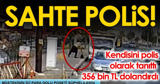 Sahte polis suç makinesi çıktı!