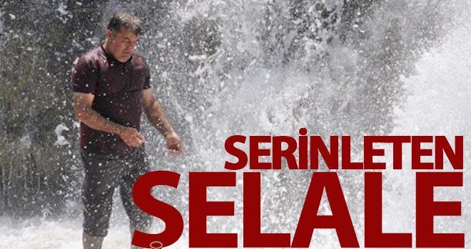 Sakçagözü Şelalesi’ne ziyaretçi akını