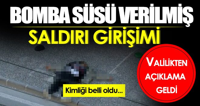 Saldırı girişimi! Gaziantep'teki saldırganın kimliği belli oldu