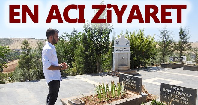 Saldırıda hayatını kaybeden kardeşini her yıl mezarı başında anıyor