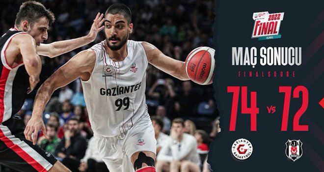 Şampiyon Gaziantep Basketbol