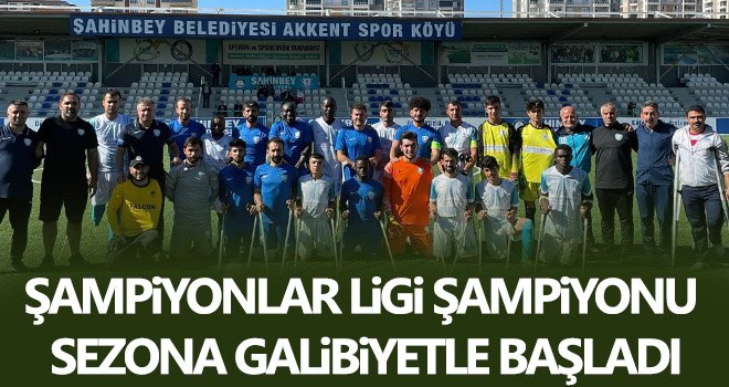 Şampiyonlar Ligi şampiyonu sezona galibiyetle başladı