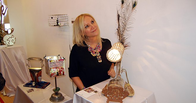 SAN/AT/IK Eserleri sergisi göz kamaştırıyor