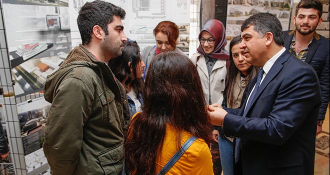 Sanat Merkezi Projeleri Mimar adayları için sergilendi