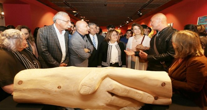 Sanat severler Gaziantep'te buluştu