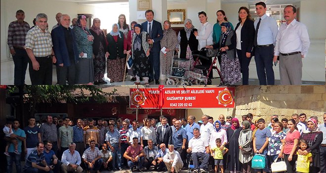 Sani Konukoğlu Vakfı'ndan bayram ziyaretleri