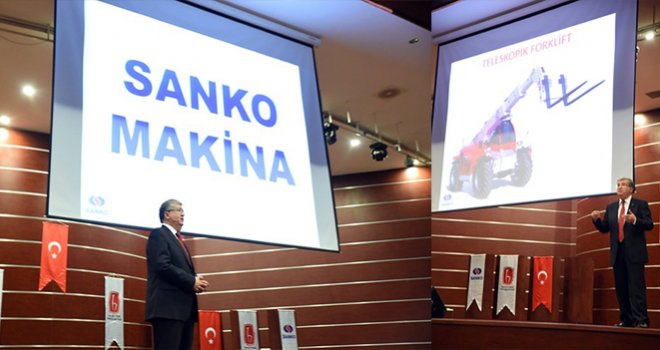 SANKO ENERJİ VE SANKO MAKİNA ÖĞRENCİLERE TANITILDI