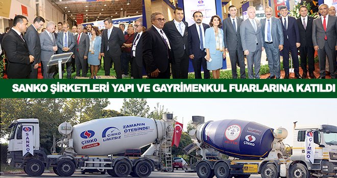 SANKO Holding, Gayrimenkul Fuarı’na katıldı