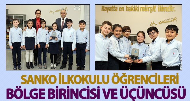 SANKO İlkokulu öğrencileri Türkiye finalinde