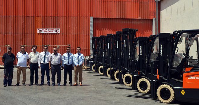 Sanko Makina'dan ARBEL'e çevreci forklift