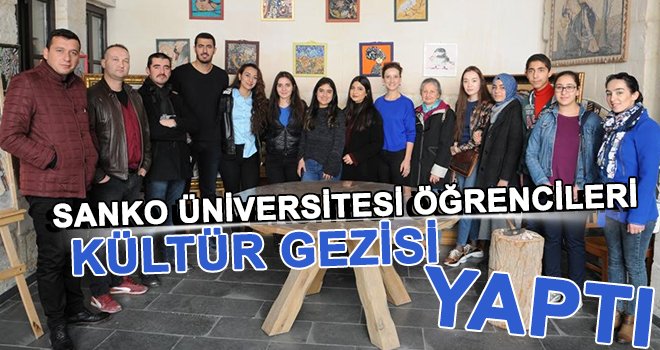 Sanko öğrencileri, kentin tarihini yakından tanıma fırsatı buldu